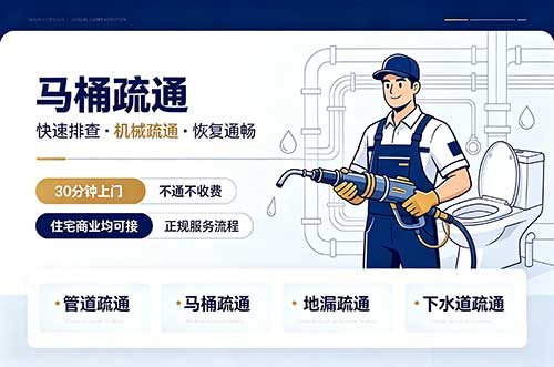 马鞍山马桶疏通