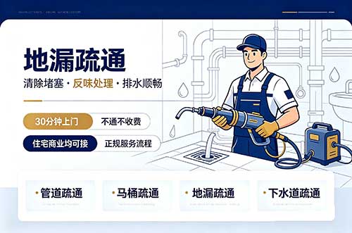 马鞍山地漏疏通